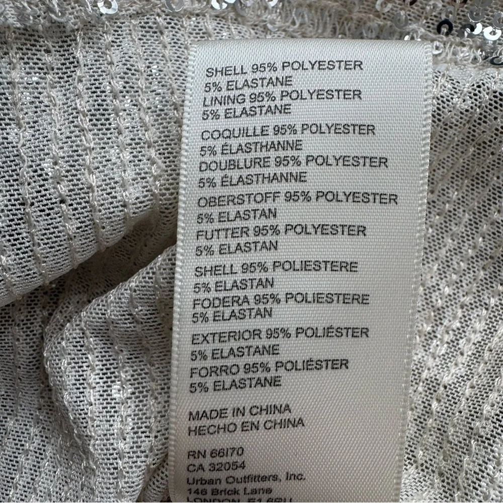NWT Free People Shimmer Sequin Top - Picture 13 of 13